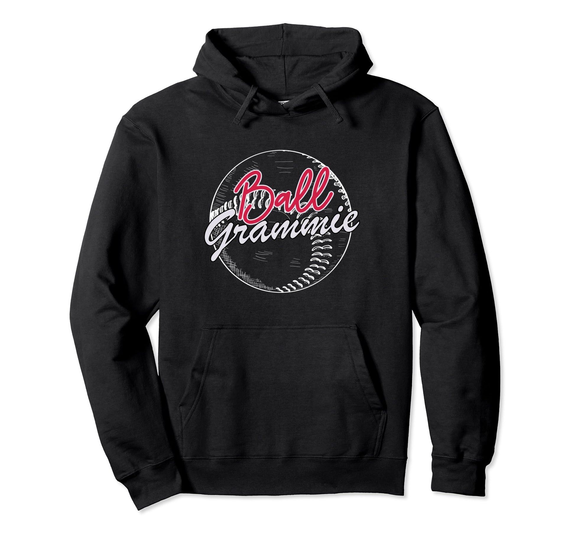 Ball Grammie Baseball Softball Grammie Hoodie - Streetwear Style Men Women - T-Shirt, Sweatshirt, Hoodie
