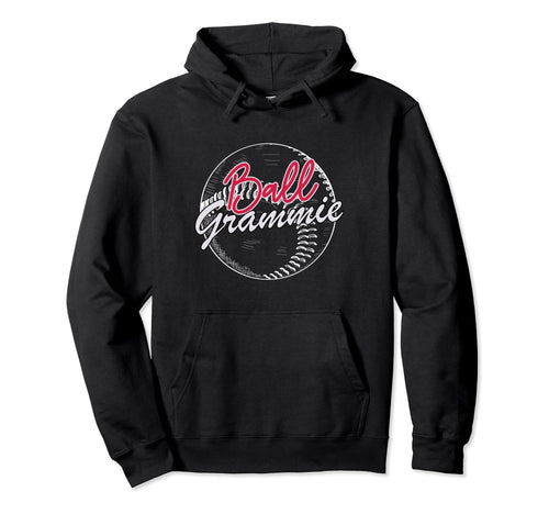 Ball Grammie Baseball Softball Grammie Hoodie - Streetwear Style Men Women - T-Shirt, Sweatshirt, Hoodie