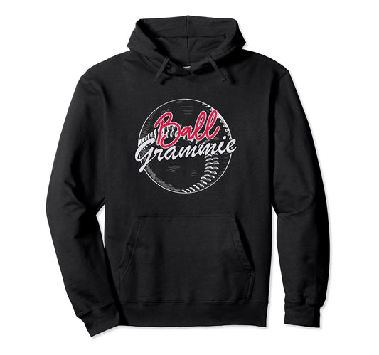 Ball Grammie Baseball Softball Grammie Hoodie - Streetwear Style Men Women - T-Shirt, Sweatshirt, Hoodie