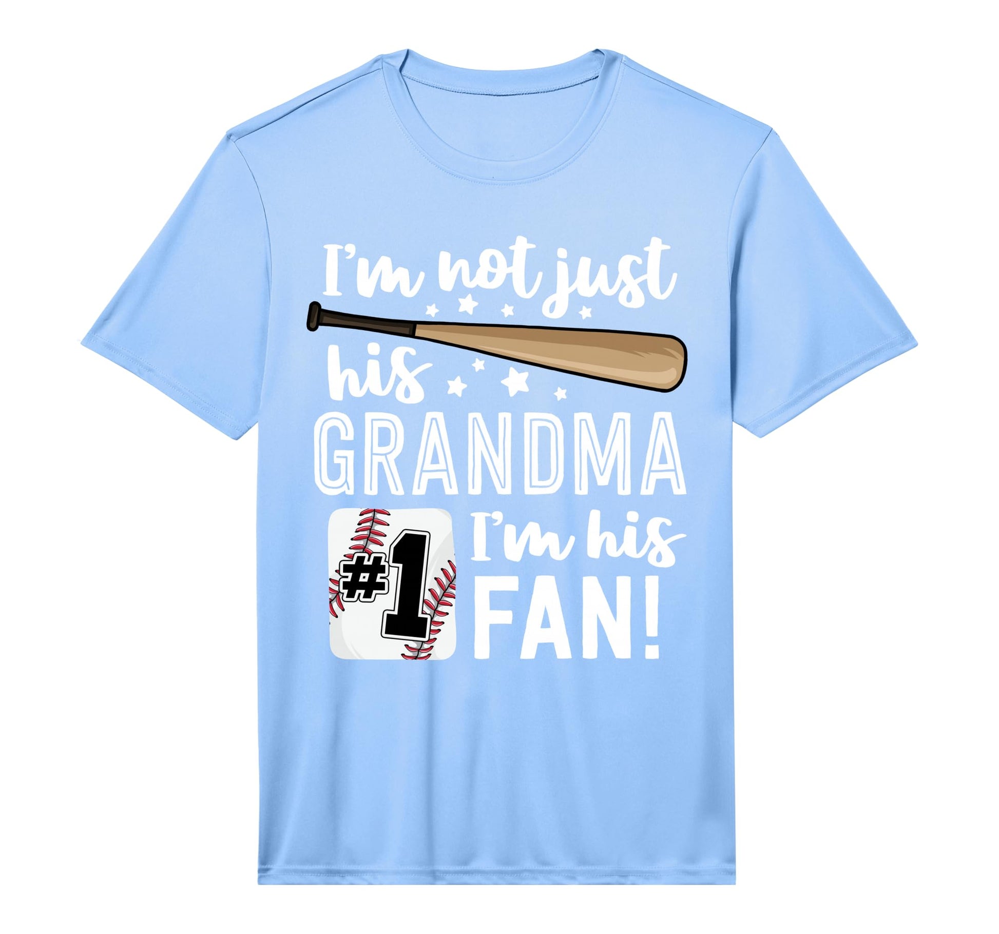 Im Not Just His Grandma Im His 1 T-Shirt - Casual Everyday Wear Men Women - T-Shirt, Sweatshirt, Hoodie