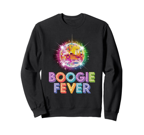 Disco Ball Boogie Fever Discoball Sweatshirt - Fun Novelty Design Unisex - T-Shirt, Sweatshirt, Hoodie