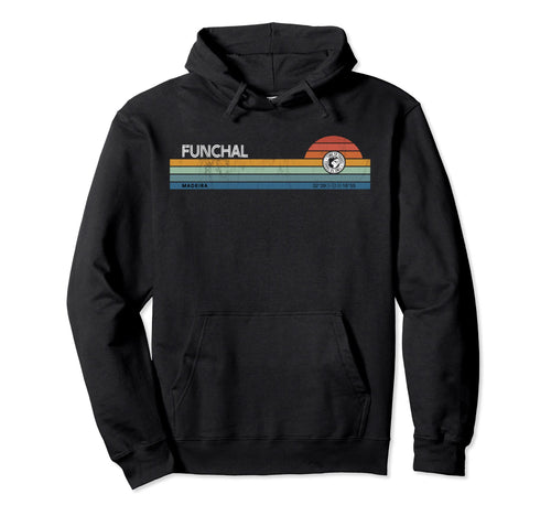 Funchal Madeira Portugal Sunset Hoodie - Custom Art Print Men Women - T-Shirt, Sweatshirt, Hoodie