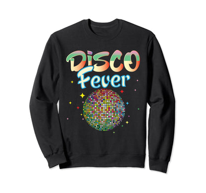 Disco Ball Disco Fever Dancing 70S 80S Sweatshirt - Custom Art Print Unisex - T-Shirt, Sweatshirt, Hoodie