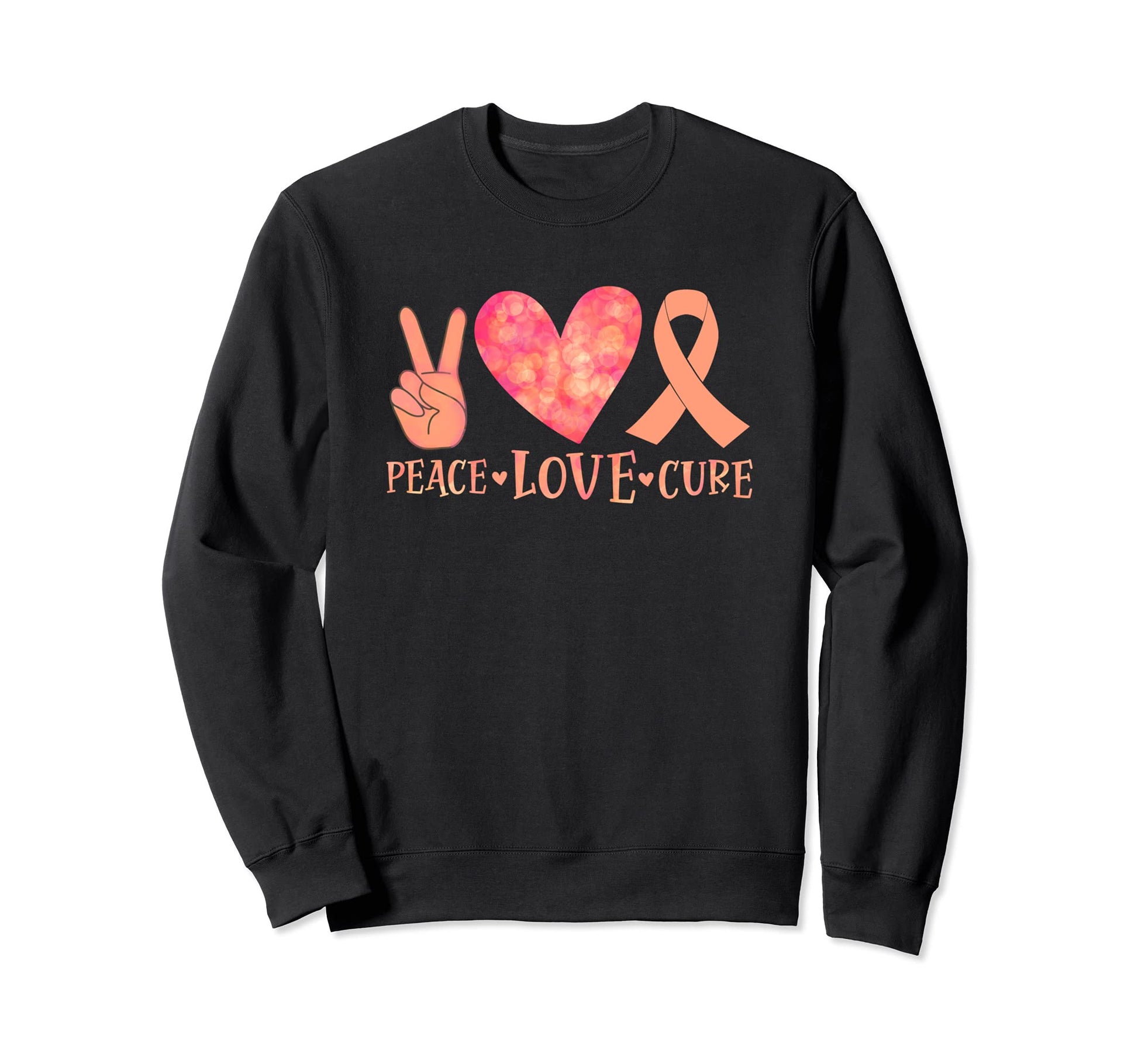 September Uterine Cancer Awareness Sweatshirt - Custom Art Print Men Women - T-Shirt, Sweatshirt, Hoodie