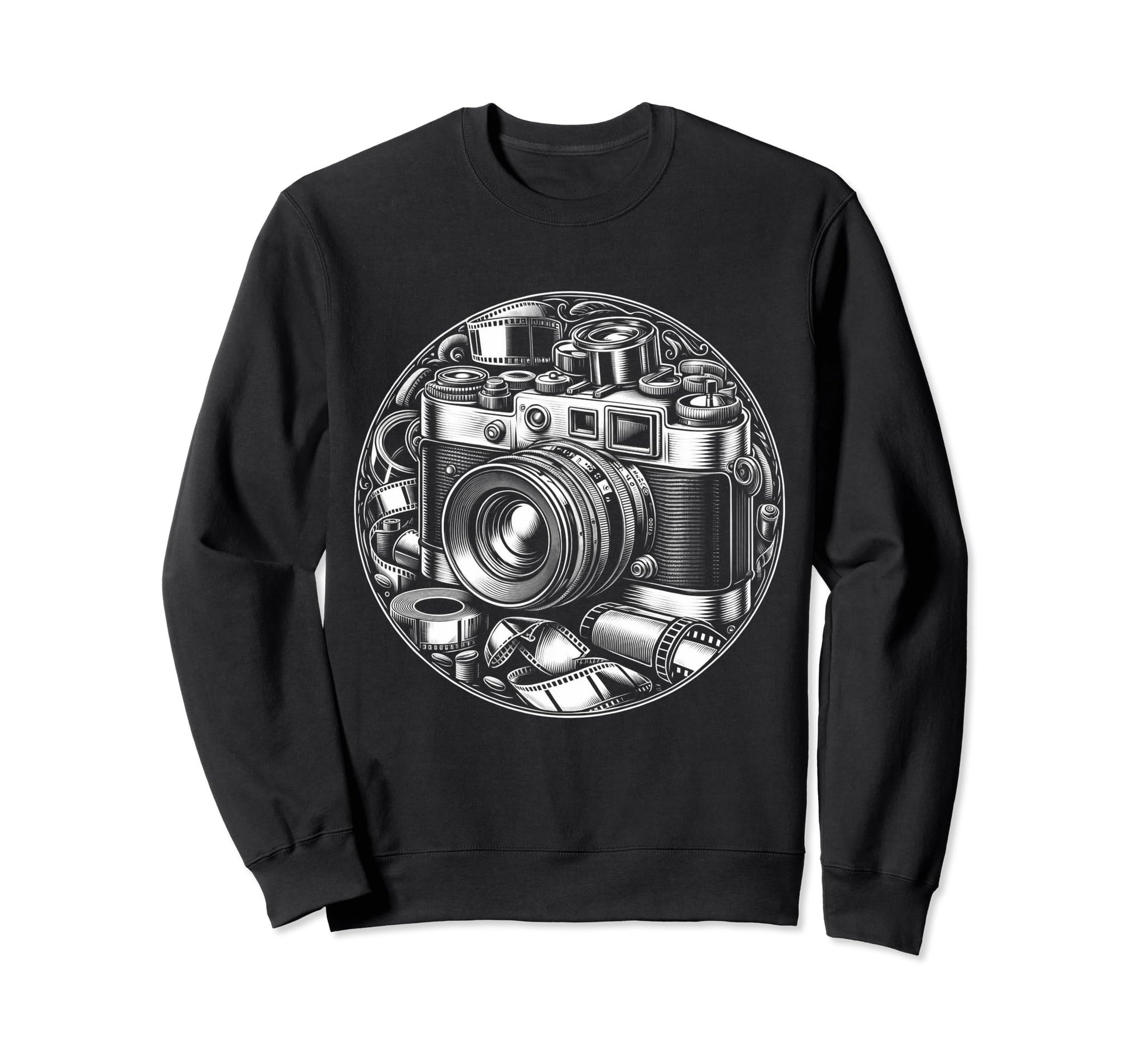 Camera Snapshot Capture Moment Sweatshirt - Trendy Graphic Unisex - T-Shirt, Sweatshirt, Hoodie
