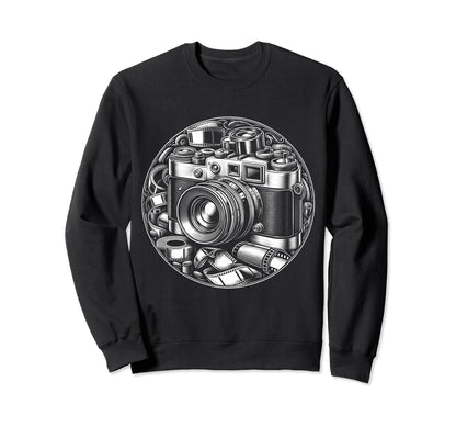 Camera Snapshot Capture Moment Sweatshirt - Trendy Graphic Unisex - T-Shirt, Sweatshirt, Hoodie
