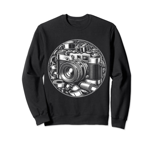 Camera Snapshot Capture Moment Sweatshirt - Trendy Graphic Unisex - T-Shirt, Sweatshirt, Hoodie