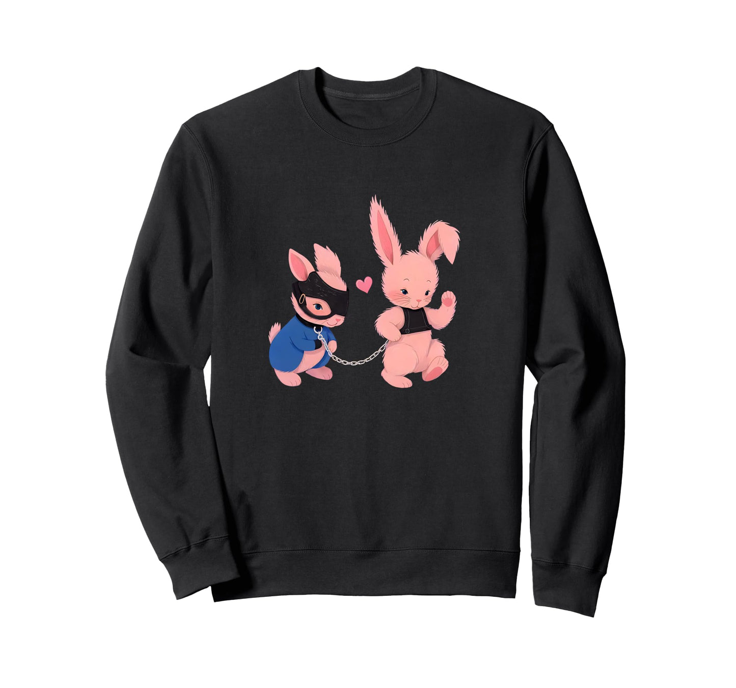 Rabbits Pride Equality Lgbtqia Puppy Sweatshirt - Unique Graphic Men Women - T-Shirt, Sweatshirt, Hoodie