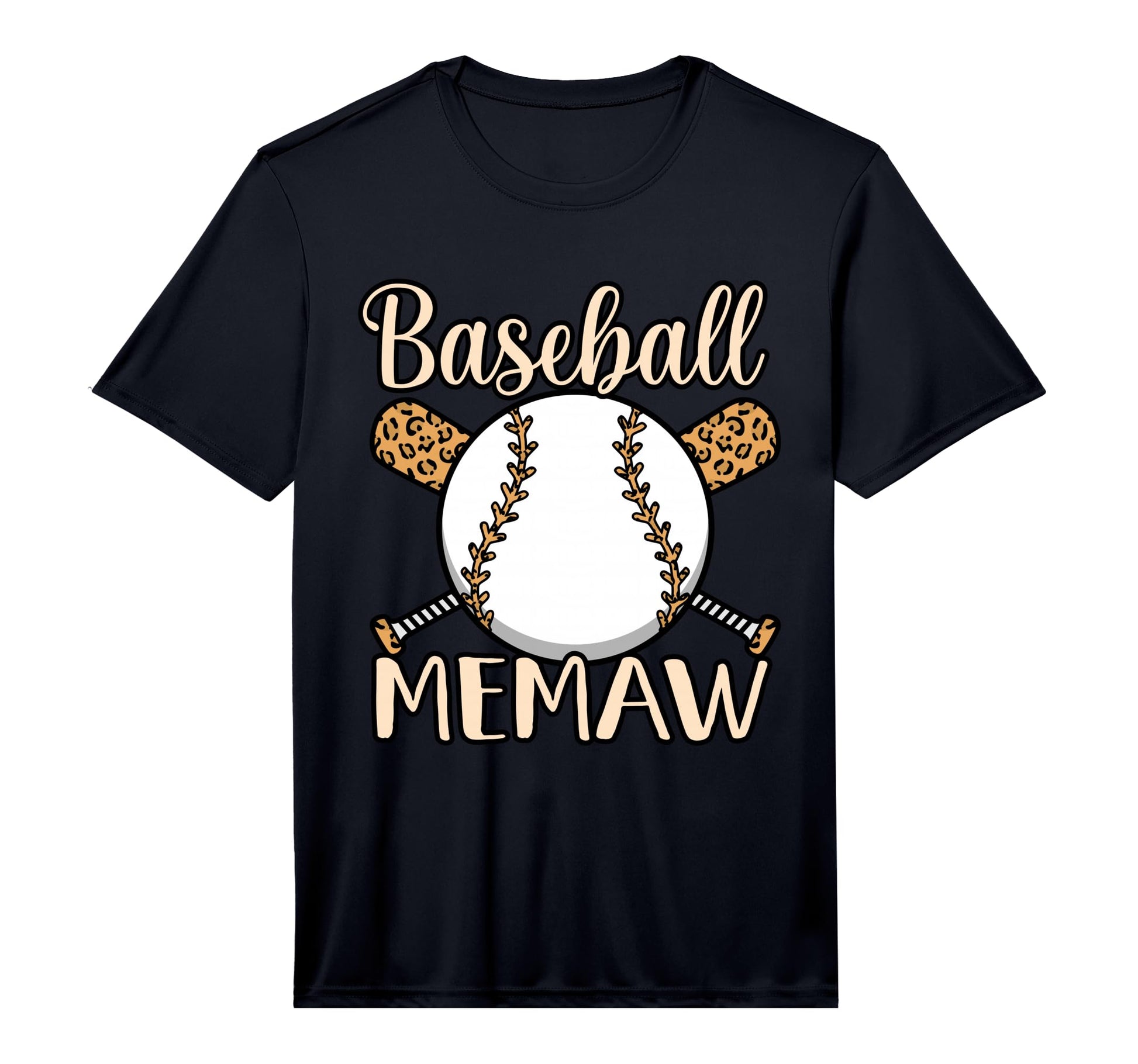 Baseball Memaw Sports Player Lover T-Shirt - Custom Art Print Men Women - T-Shirt, Sweatshirt, Hoodie