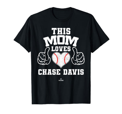 This Mom Loves Chase Davis Prospect T-Shirt - Minimalist Print Unisex - T-Shirt, Sweatshirt, Hoodie