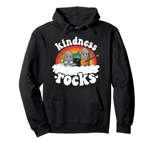Anti Bullying Rainbow Hippie Music Hoodie - Aesthetic Graphic for Adults - T-Shirt, Sweatshirt, Hoodie