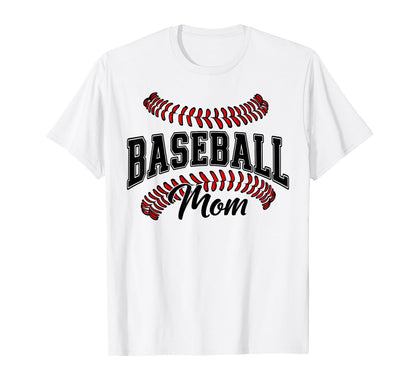 Baseball Mom Baseball Lovers Funny T-Shirt - Aesthetic Graphic for Adults - T-Shirt, Sweatshirt, Hoodie