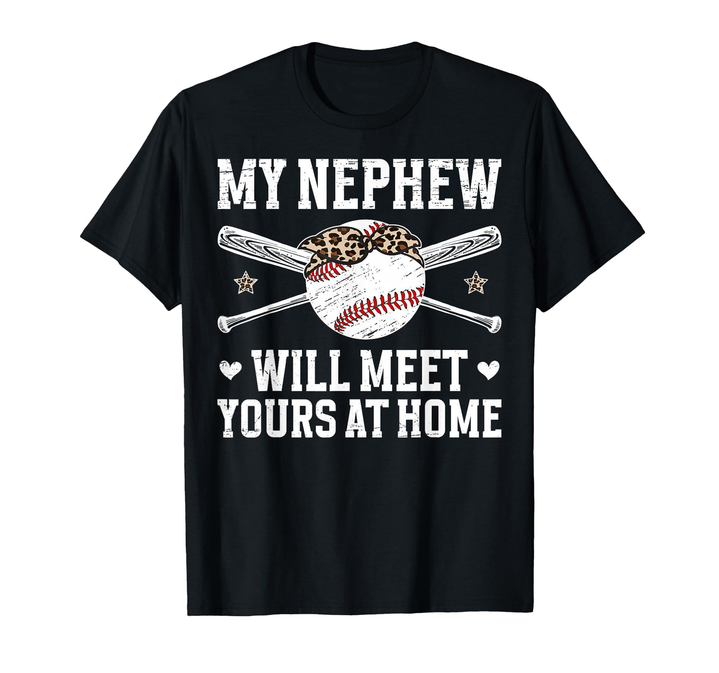My Nephew Baseball Aunt Baseball Player T-Shirt - Custom Art Print Unisex - T-Shirt, Sweatshirt, Hoodie