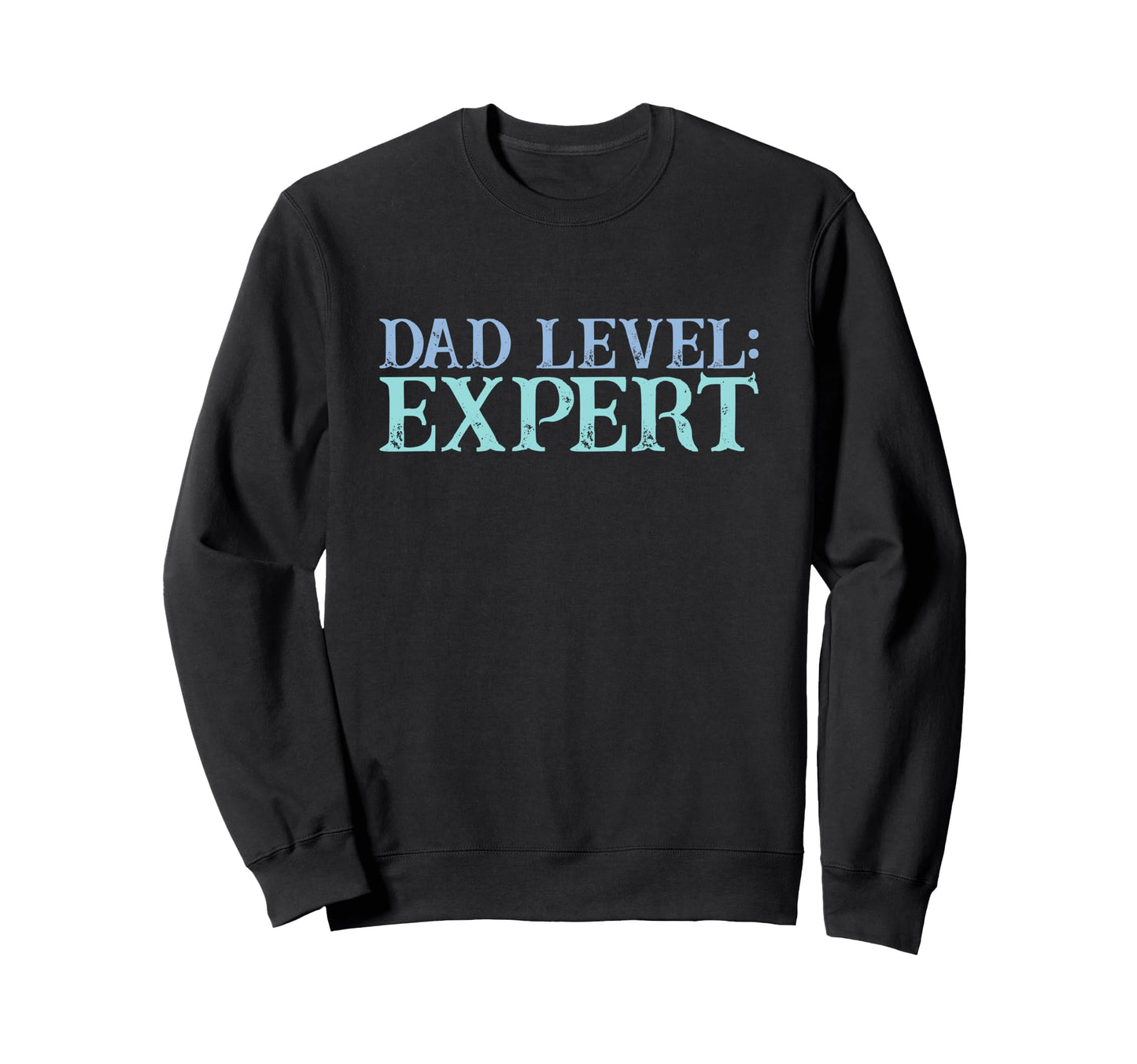 Dad Level Expert Video Gamer Nerd Sweatshirt - Unique Graphic Unisex - T-Shirt, Sweatshirt, Hoodie