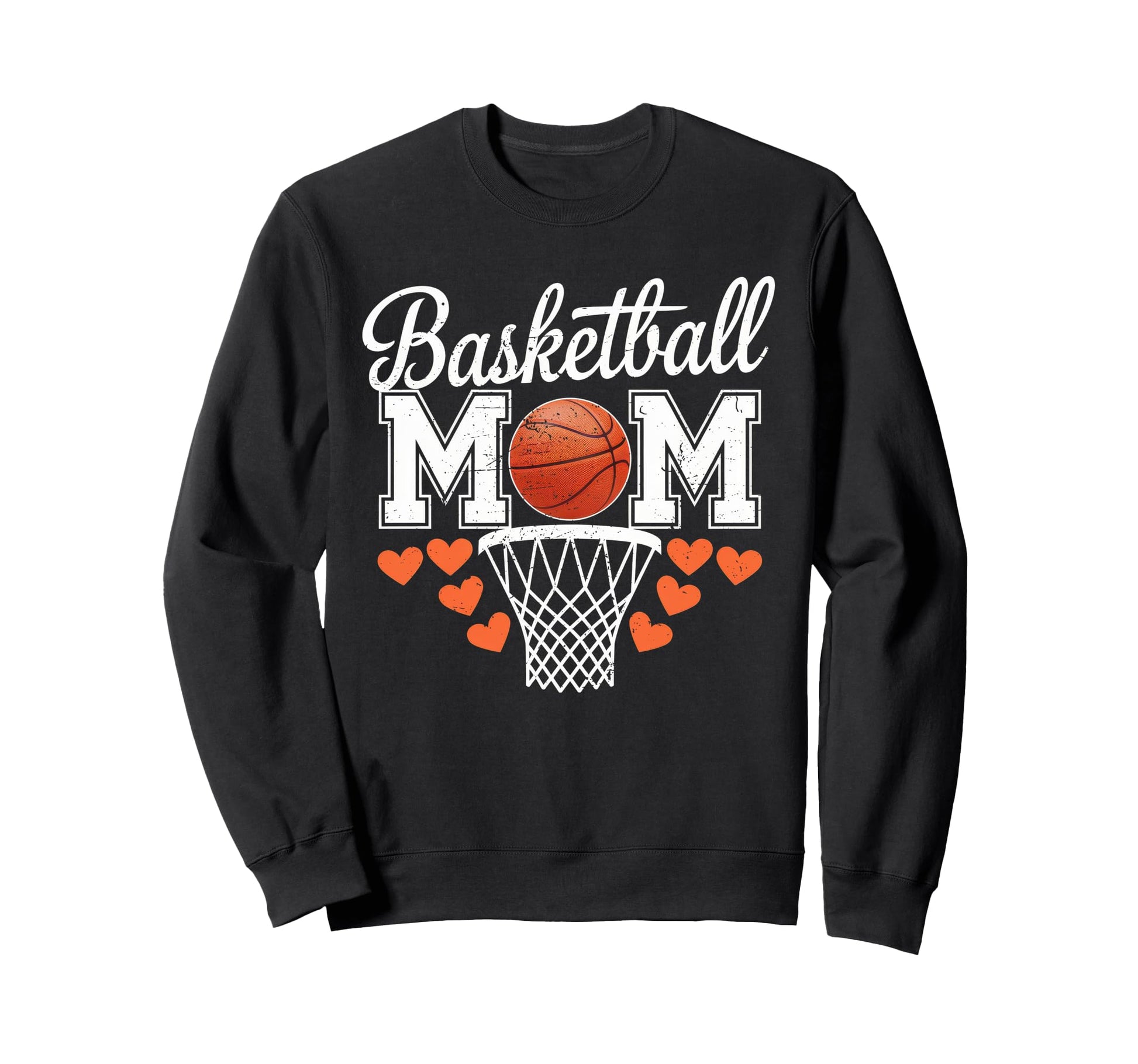 Basketball Mom Mama Mothers Game Day Sweatshirt - Trendy Graphic Men Women - T-Shirt, Sweatshirt, Hoodie