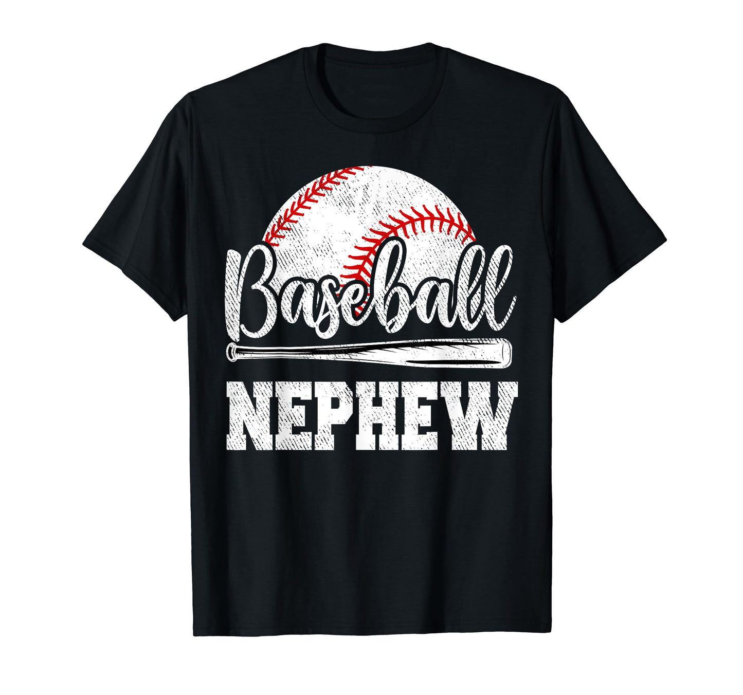 Baseball Nephew Baseball Player Game Day T-Shirt - Minimalist Print Unisex - T-Shirt, Sweatshirt, Hoodie