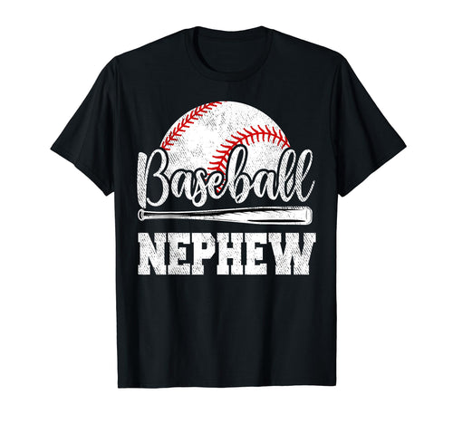 Baseball Nephew Baseball Player Game Day T-Shirt - Minimalist Print Unisex - T-Shirt, Sweatshirt, Hoodie