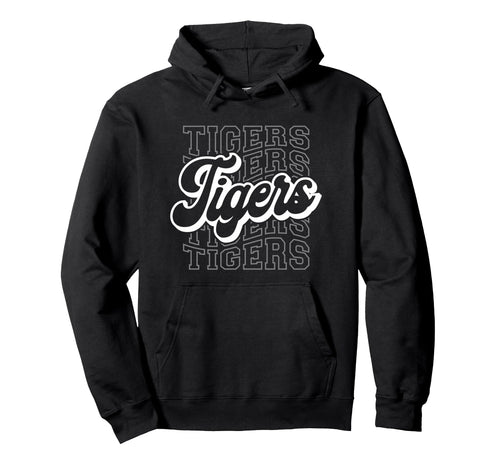 Tigers Sports Mascot Tigers Team Football Hoodie - Novelty Apparel Unisex - T-Shirt, Sweatshirt, Hoodie