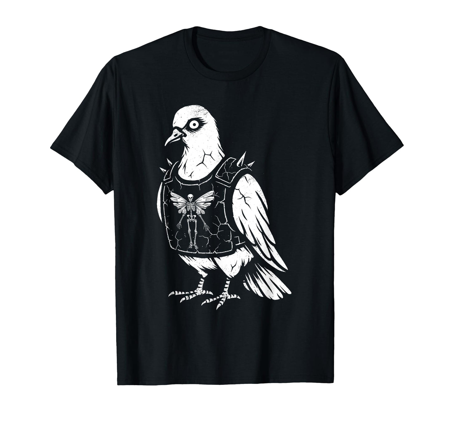 Gothic Punk Rock Goth Skeleton 90S T-Shirt - Fun Novelty Design for Adults - T-Shirt, Sweatshirt, Hoodie