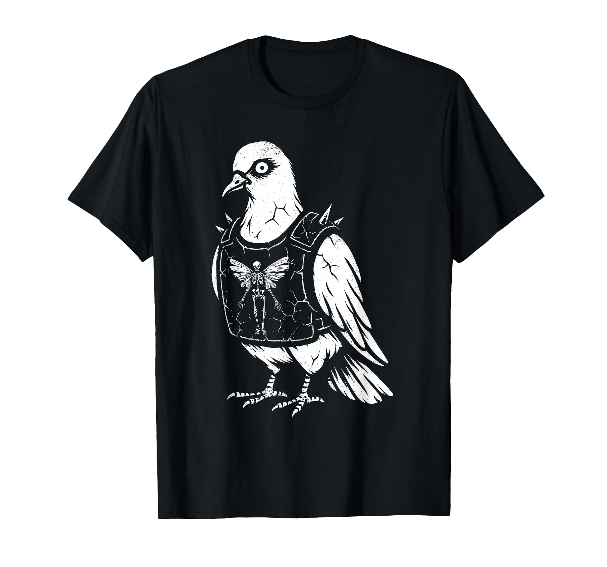 Gothic Punk Rock Goth Skeleton 90S T-Shirt - Fun Novelty Design for Adults - T-Shirt, Sweatshirt, Hoodie