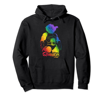 Thundercats Lion O Rainbow Hoodie - Trendy Graphic for Adults - T-Shirt, Sweatshirt, Hoodie