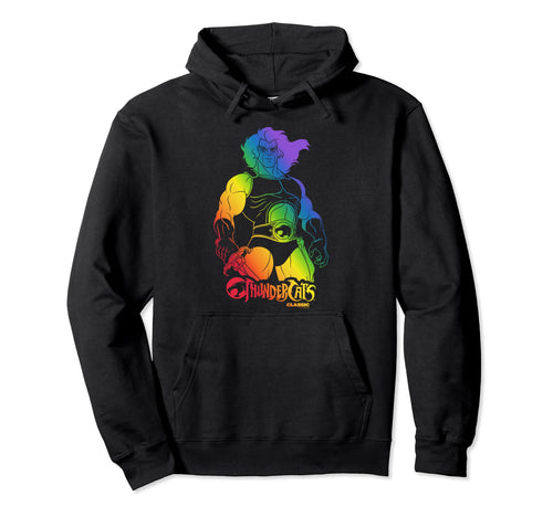 Thundercats Lion O Rainbow Hoodie - Trendy Graphic for Adults - T-Shirt, Sweatshirt, Hoodie