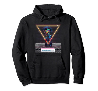 Vaporwave Cyberpunks Glitch Japanese Hoodie - Trendy Graphic for Adults - T-Shirt, Sweatshirt, Hoodie