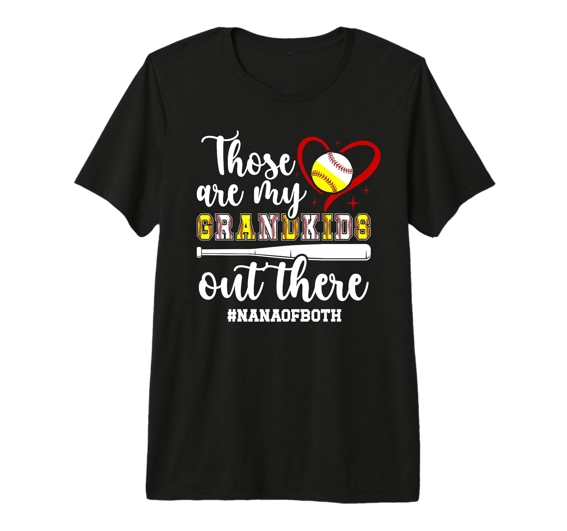 Proud Nana Both Baseball T-Shirt - Casual Everyday Wear for Adults - T-Shirt, Sweatshirt, Hoodie