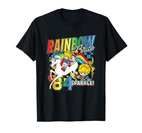 Rainbow Brite 84 Sparkle T-Shirt - Streetwear Style Unisex - T-Shirt, Sweatshirt, Hoodie