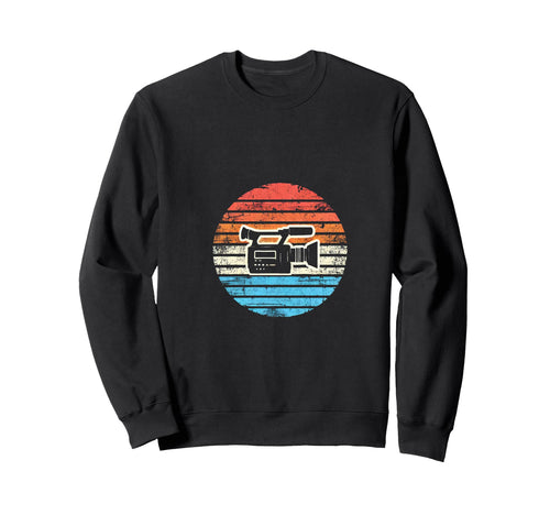 Video Camera Sweatshirt - Unique Graphic Unisex - T-Shirt, Sweatshirt, Hoodie