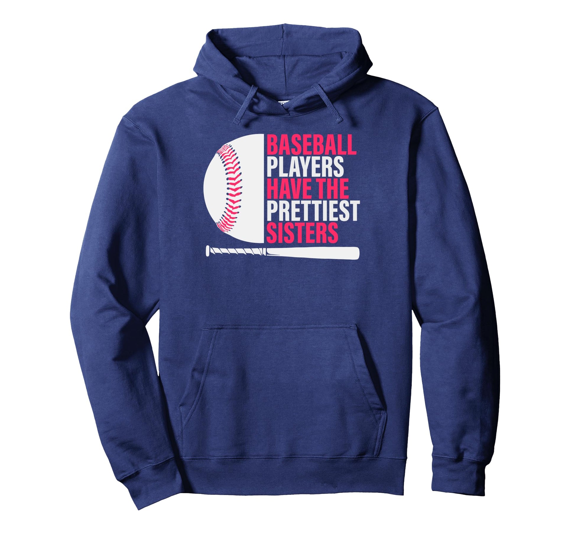 Baseball Sister Baseball Players Have Hoodie - Aesthetic Graphic Men Women - T-Shirt, Sweatshirt, Hoodie