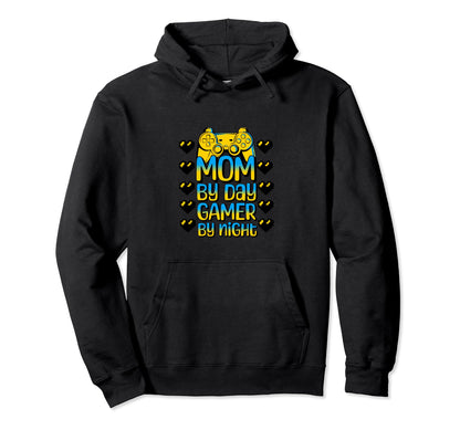 Mom Day Gamer Night Mothers Day Gaming Hoodie - Novelty Apparel Men Women - T-Shirt, Sweatshirt, Hoodie