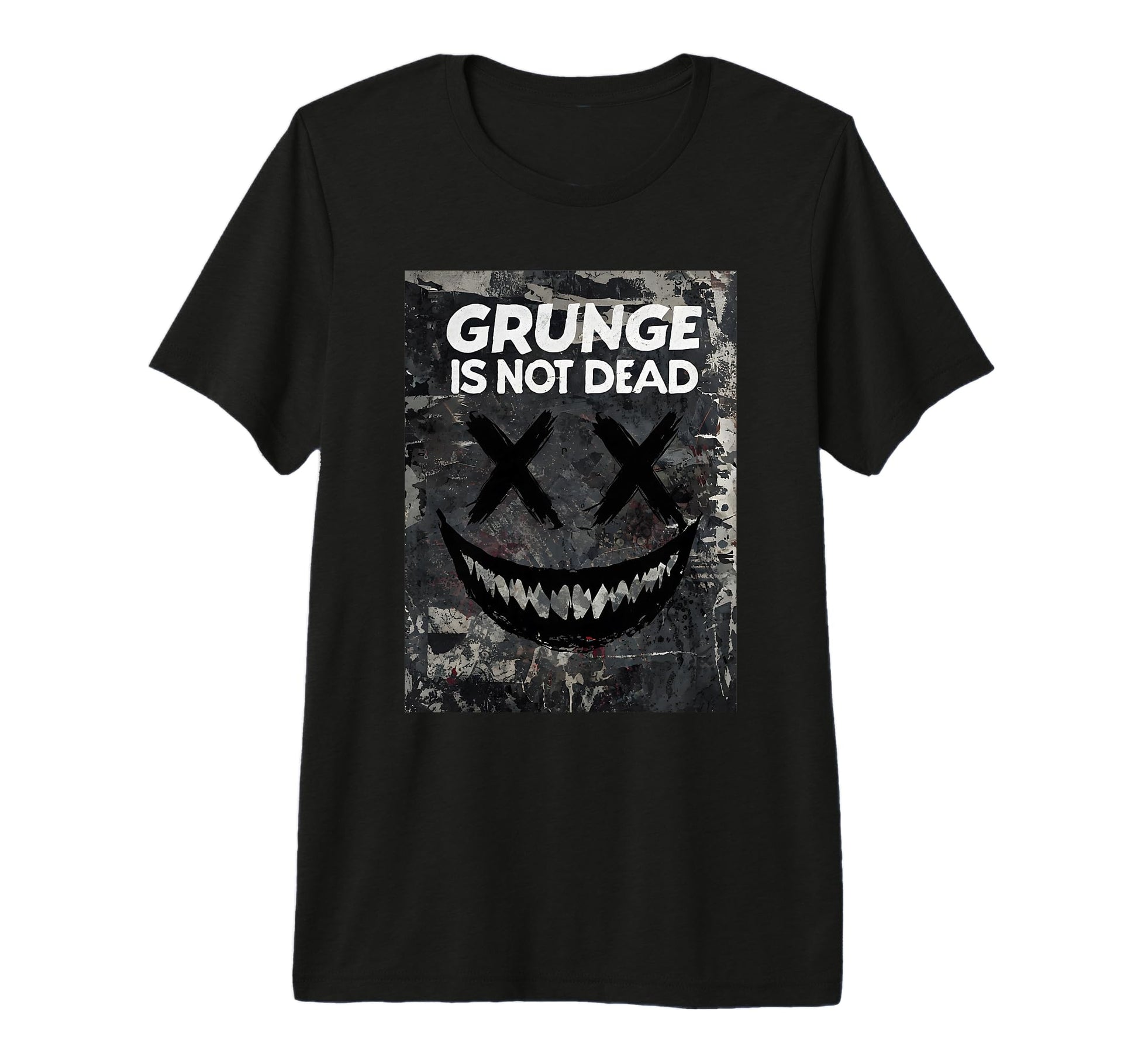 Grunge Is Not Dead Tri Blend T-Shirt - Aesthetic Graphic Unisex - T-Shirt, Sweatshirt, Hoodie
