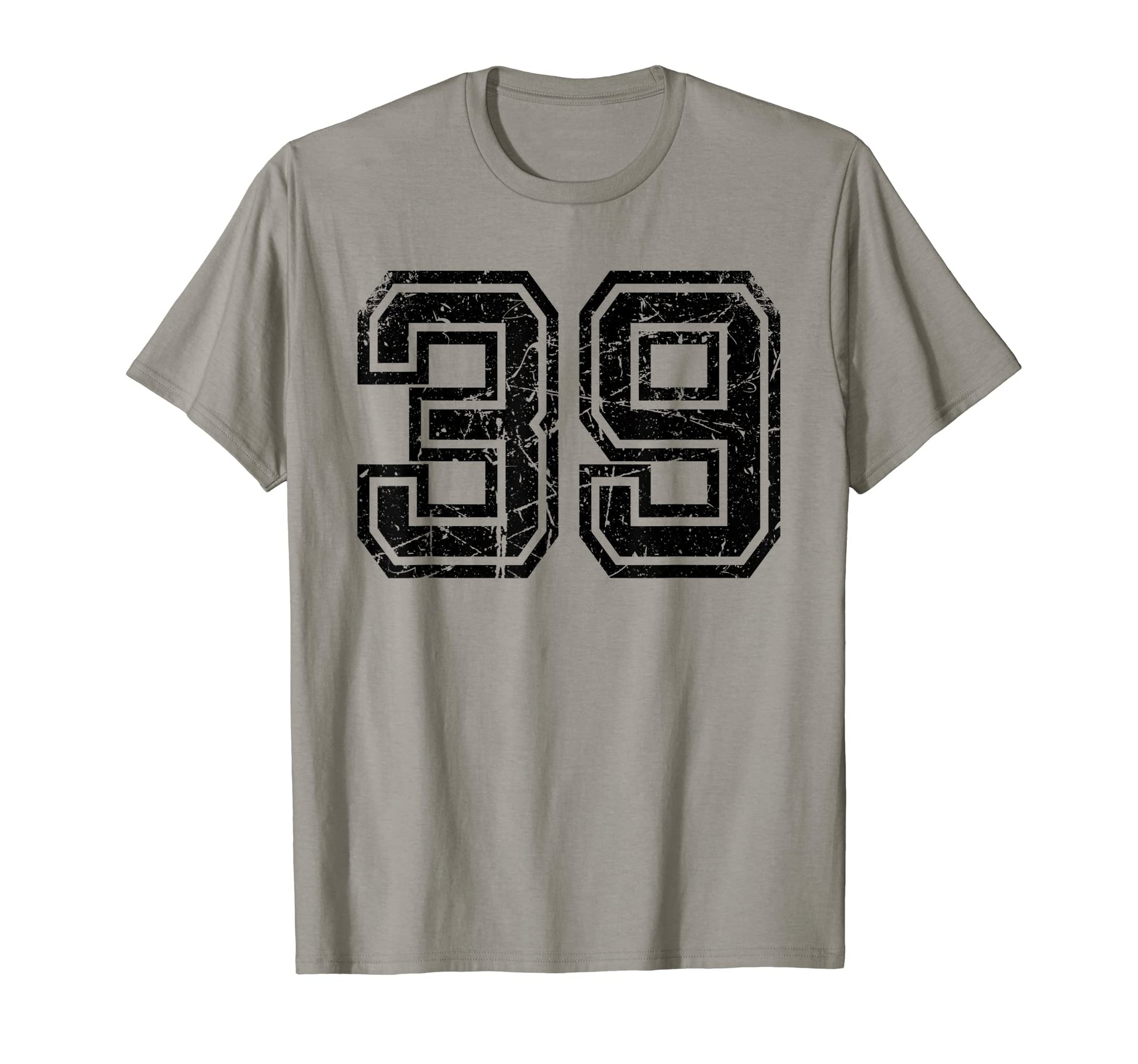 Number 39 Sports Jersey Varsity T-Shirt - Custom Art Print for Adults - T-Shirt, Sweatshirt, Hoodie
