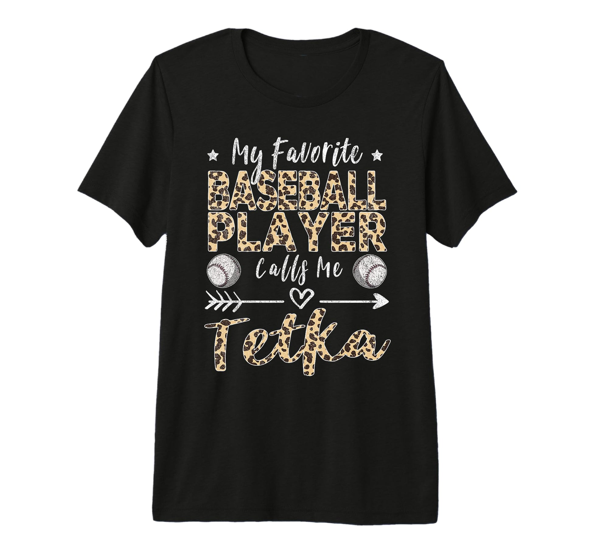 My Favorite Baseball Player Calls Me Tetka T-Shirt - Trendy Graphic Unisex - T-Shirt, Sweatshirt, Hoodie