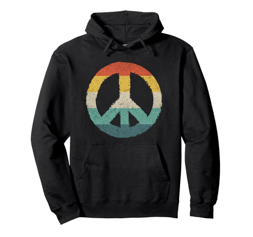 Peace Sign Peace Symbol Anti War Hoodie - Streetwear Style for Adults - T-Shirt, Sweatshirt, Hoodie