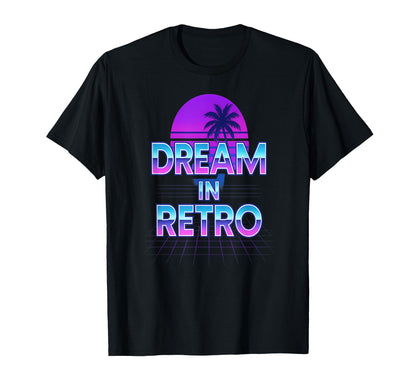 Dream Aesthetic Synthwave Vaporwave T-Shirt - Graphic Print for Adults - T-Shirt, Sweatshirt, Hoodie