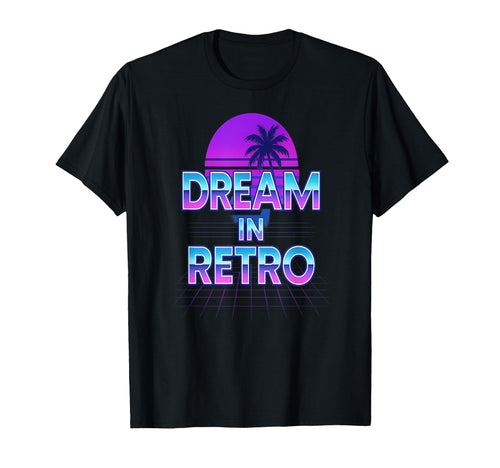 Dream Aesthetic Synthwave Vaporwave T-Shirt - Graphic Print for Adults - T-Shirt, Sweatshirt, Hoodie