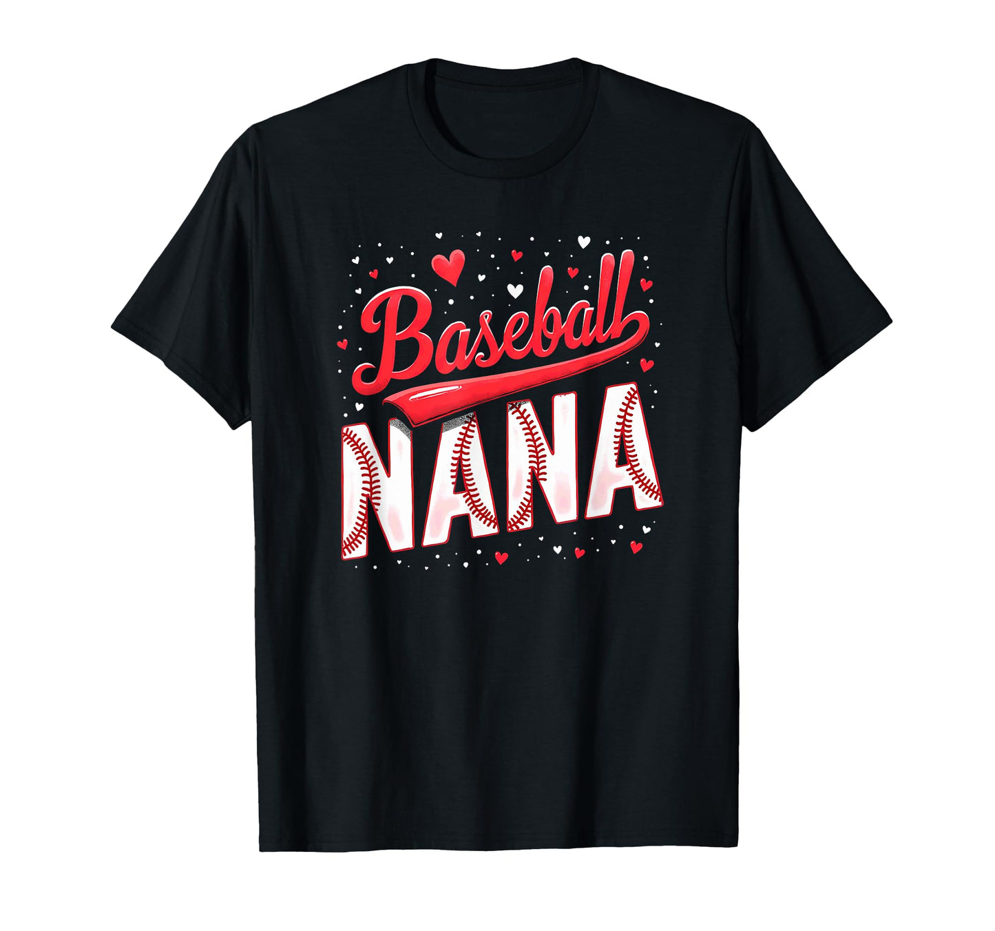 Baseball Nana Grandma Baseball Player T-Shirt - Fun Novelty Design Unisex - T-Shirt, Sweatshirt, Hoodie