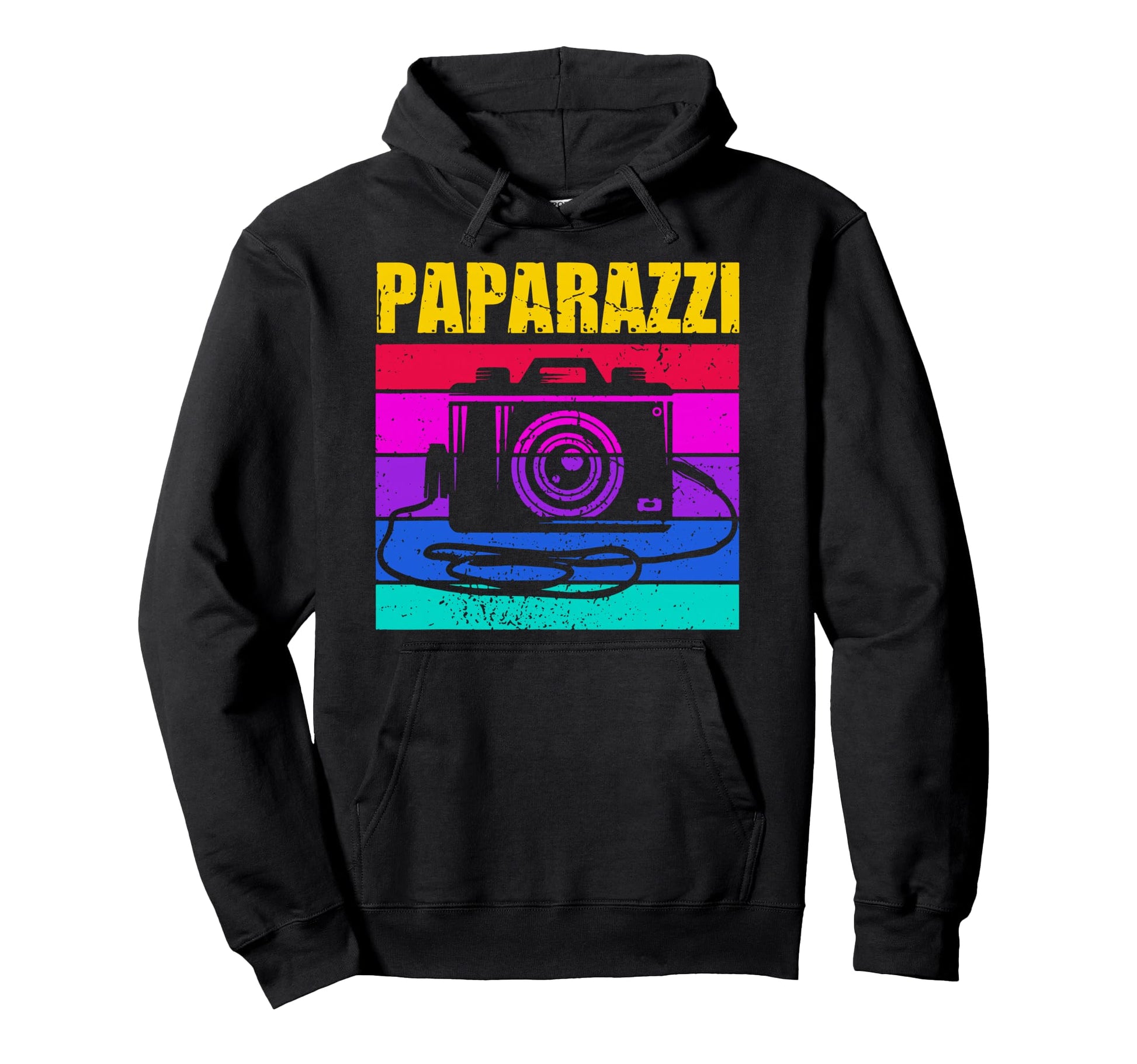 Paparazzi Camera Lover Photographer Hoodie - Streetwear Style Men Women - T-Shirt, Sweatshirt, Hoodie