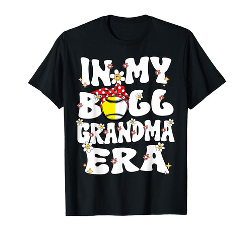My Ball Grandma Era Groovy Baseball T-Shirt - Graphic Print for Adults - T-Shirt, Sweatshirt, Hoodie