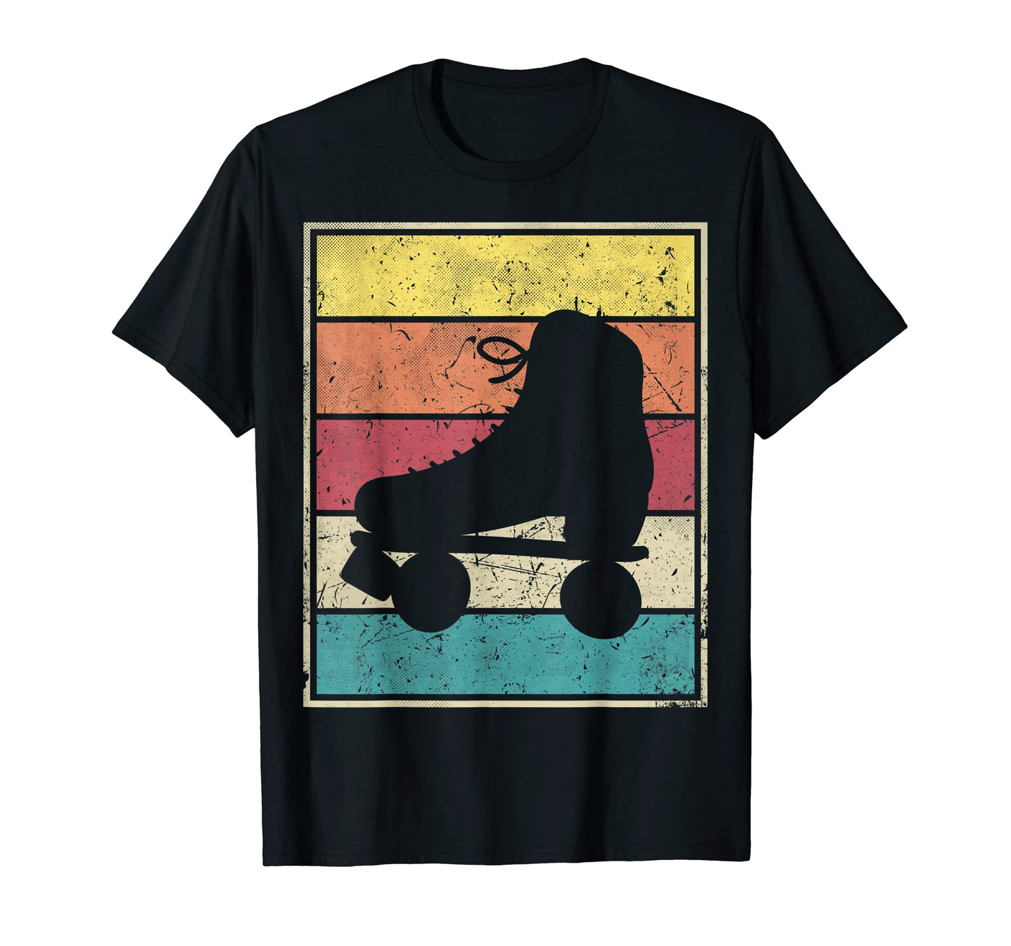 Rollerscates Stripes T-Shirt - Casual Everyday Wear Unisex - T-Shirt, Sweatshirt, Hoodie