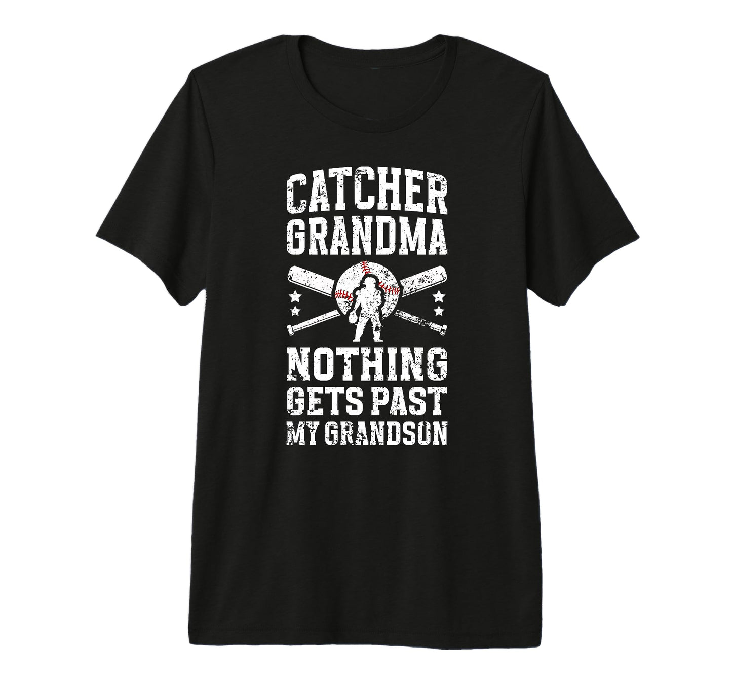 My Grandson Baseball Catcher Grandma T-Shirt - Trendy Graphic Men Women - T-Shirt, Sweatshirt, Hoodie