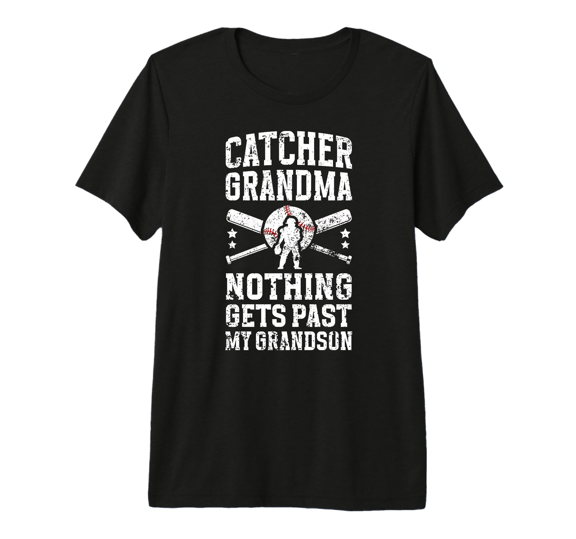 My Grandson Baseball Catcher Grandma T-Shirt - Trendy Graphic Men Women - T-Shirt, Sweatshirt, Hoodie