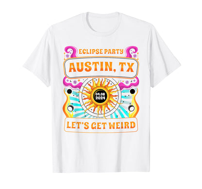 Austin Tx Total Solar Eclipse T-Shirt - Casual Everyday Wear Men Women - T-Shirt, Sweatshirt, Hoodie