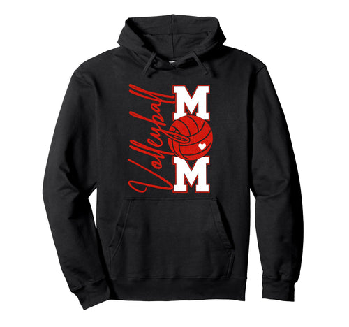 Volleyball Mom Game Day Mama Sports Hoodie - Novelty Apparel for Adults - T-Shirt, Sweatshirt, Hoodie