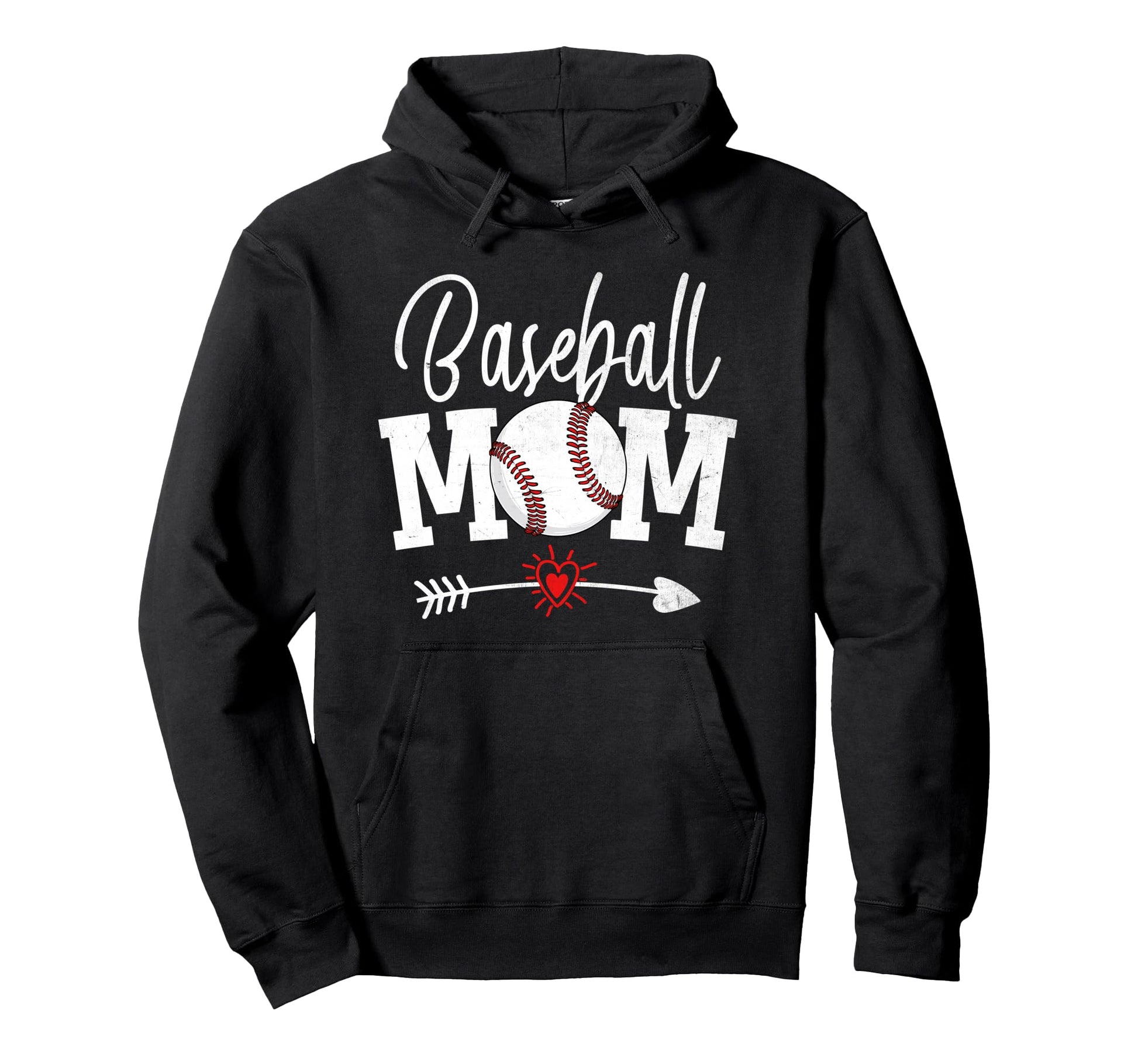 Baseball Mom Mothers Day Funny Hoodie - Custom Art Print Men Women - T-Shirt, Sweatshirt, Hoodie