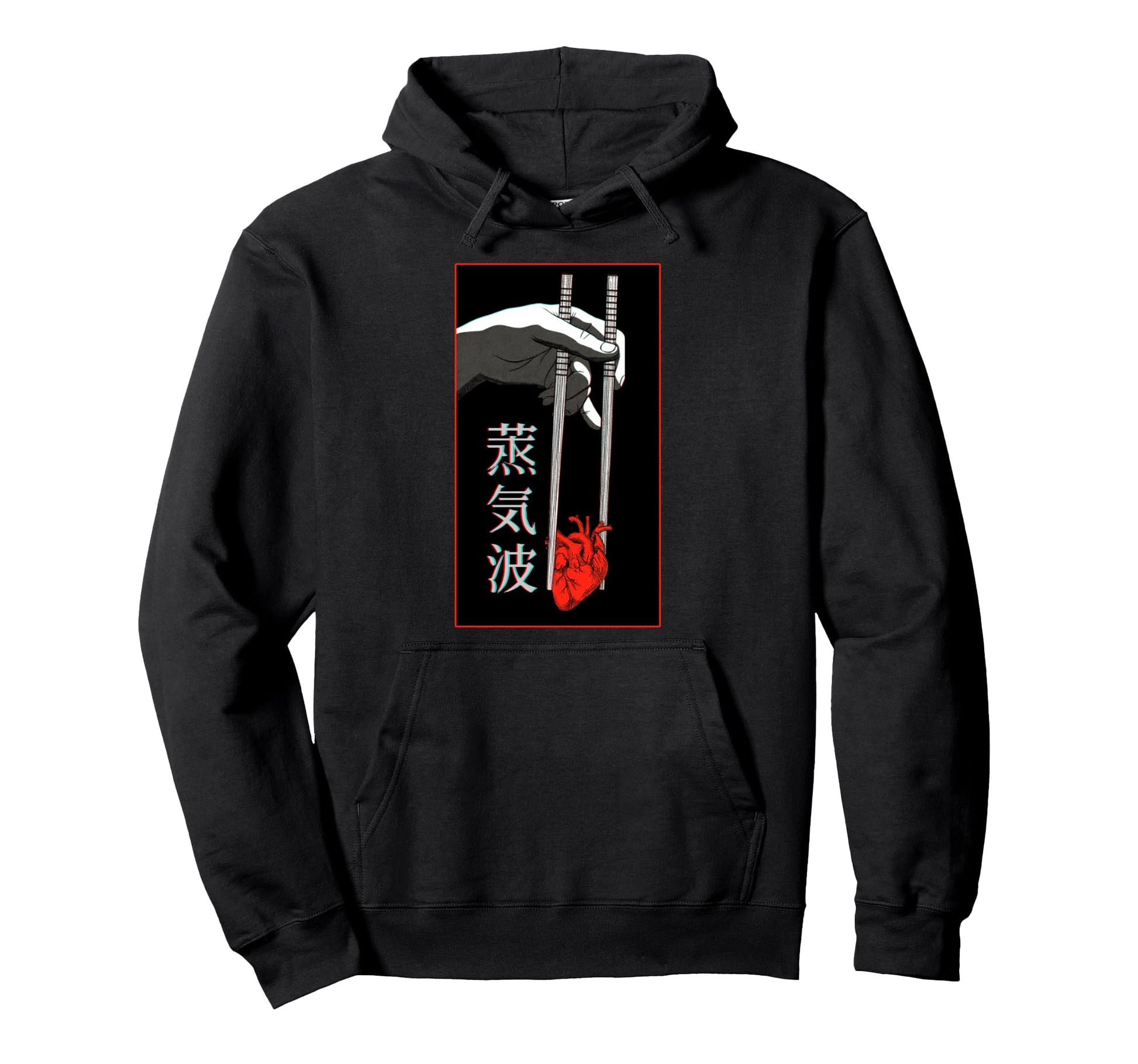 Japanese Futurism Aesthetic Vaporwave Hoodie - Custom Art Print Unisex - T-Shirt, Sweatshirt, Hoodie