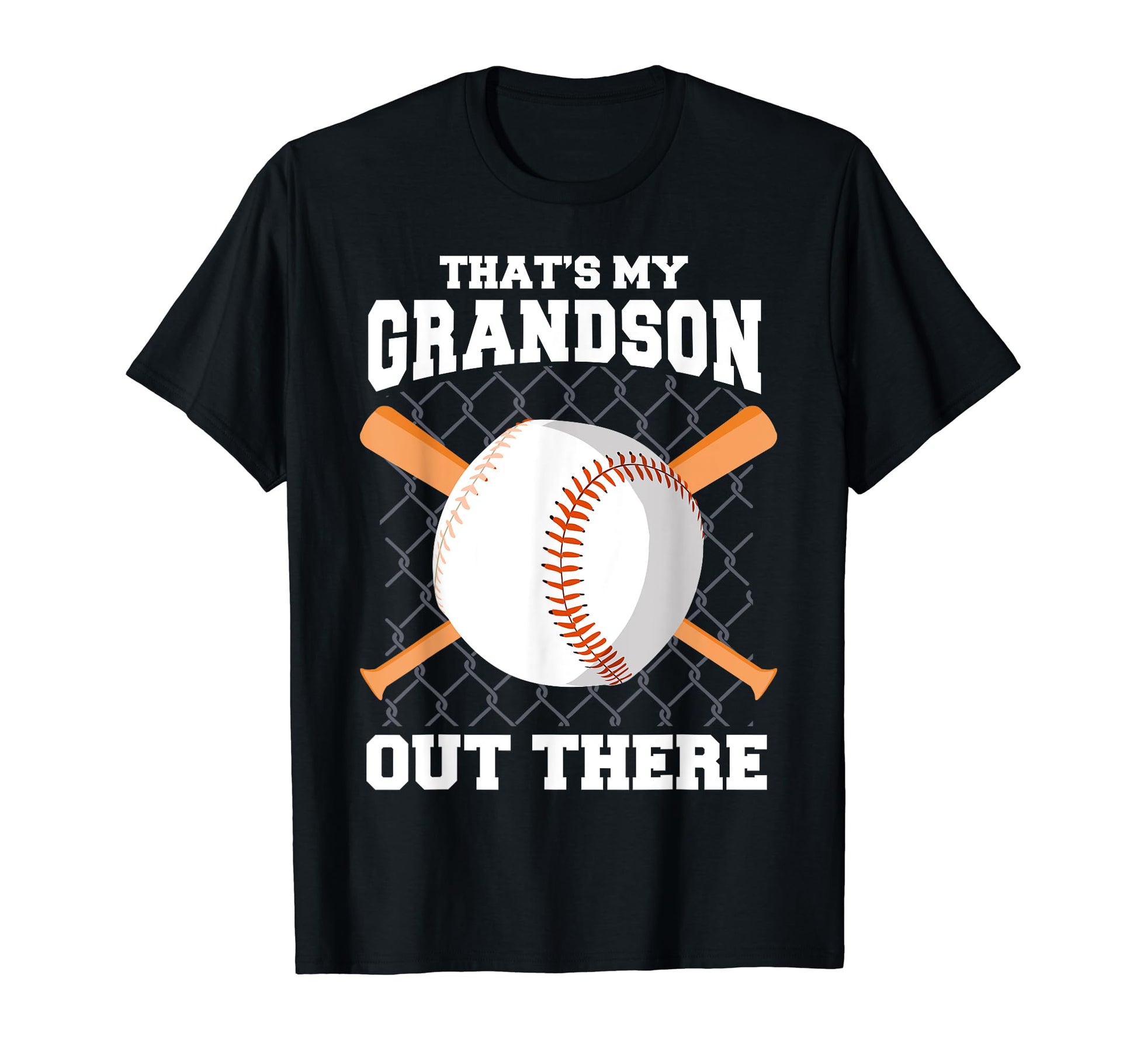 Baseball Grandson Hilarious T-Shirt - Casual Everyday Wear Men Women - T-Shirt, Sweatshirt, Hoodie