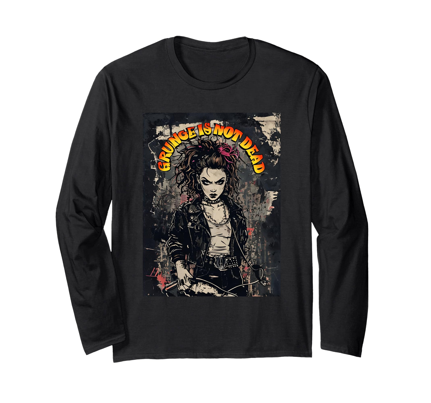 Punk Musik 90S Melancholie Sweatshirt - Trendy Graphic for Adults - T-Shirt, Sweatshirt, Hoodie
